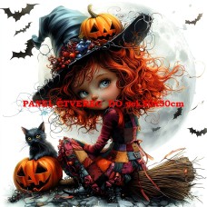 Látkový panel kolekce HALLOWEEN , PODZIM   546-52