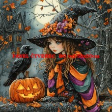 Látkový panel kolekce HALLOWEEN , PODZIM   546-67