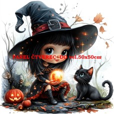 Látkový panel kolekce HALLOWEEN , PODZIM   546-7