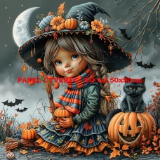 Látkový panel kolekce HALLOWEEN , PODZIM   546-75
