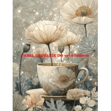 BAVLNĚNÝ PANEL 19x25 cm  kve334