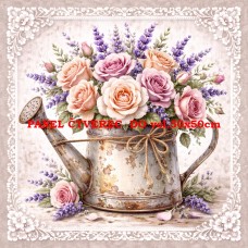 Látkový panel kolekce KVĚTINY 595-26