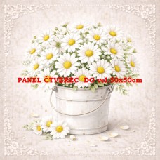 Látkový panel kolekce KVĚTINY 595-29