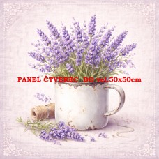 Látkový panel kolekce KVĚTINY 595-32