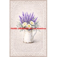 Látkový panel kolekce KVĚTINY 595-39