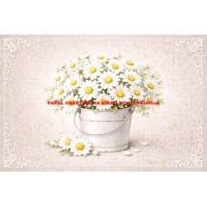 Látkový panel kolekce KVĚTINY 595-62