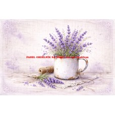 Látkový panel kolekce KVĚTINY 595-65