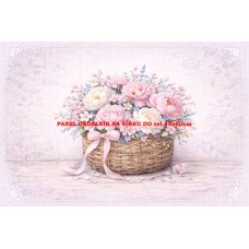 Látkový panel kolekce KVĚTINY 595-68