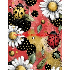 Látkový panel kolekce LADYBUG  600-109