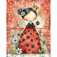 Látkový panel kolekce LADYBUG  600-11