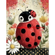Látkový panel kolekce LADYBUG  600-129