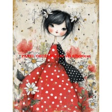 Látkový panel kolekce LADYBUG  600-13