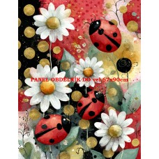 Látkový panel kolekce LADYBUG  600-131