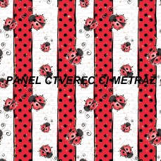 Látkový panel  či metráž kolekce LADYBUG  600-149