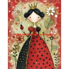 Látkový panel kolekce LADYBUG  600-15