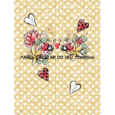Látkový panel kolekce LADYBUG  600-159