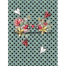 Látkový panel kolekce LADYBUG  600-164