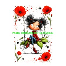 Látkový panel kolekce LADYBUG  600-202