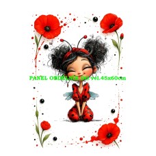 Látkový panel kolekce LADYBUG  600-203