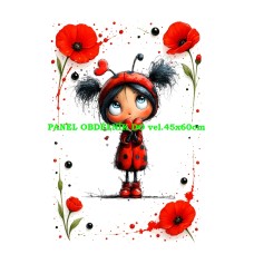 Látkový panel kolekce LADYBUG  600-204