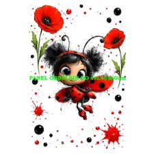 Látkový panel kolekce LADYBUG  600-207