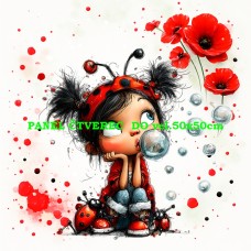 Látkový panel kolekce LADYBUG 600-213