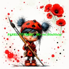 Látkový panel kolekce LADYBUG 600-215