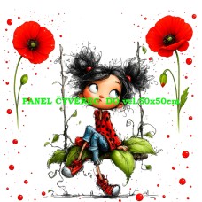 Látkový panel kolekce LADYBUG 600-217