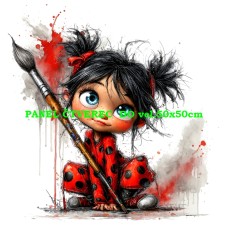 Látkový panel kolekce LADYBUG 600-218
