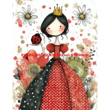 Látkový panel kolekce LADYBUG  600-22