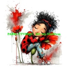 Látkový panel kolekce LADYBUG 600-222