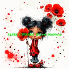 Látkový panel kolekce LADYBUG 600-223