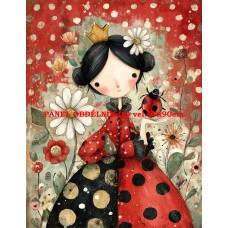 Látkový panel kolekce LADYBUG  600-27
