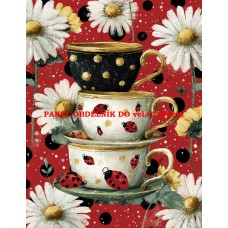 Látkový panel kolekce LADYBUG  600-34