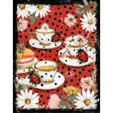 Látkový panel kolekce LADYBUG  600-38