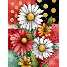 BAVLNĚNÝ PANEL 8x10 cm  kve329