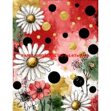 BAVLNĚNÝ PANEL 19x25 cm  kve327