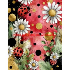 Látkový panel kolekce LADYBUG  600-49