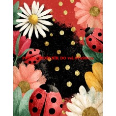 Látkový panel kolekce LADYBUG  600-56