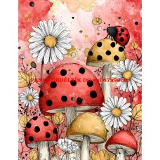 Látkový panel kolekce LADYBUG  600-59