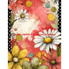 BAVLNĚNÝ PANEL 19x25 cm  kve326