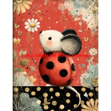 Látkový panel kolekce LADYBUG  600-73