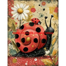 BAVLNĚNÝ PANEL 19x25 cm  lpz718