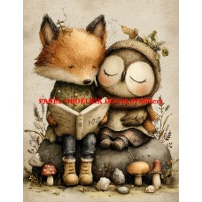 BAVLNĚNÝ PANEL 19x25 cm lpč334