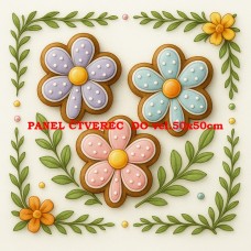 Látkový panel kolekce VELIKONOČNÍ PERNÍČKY  603-161