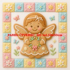 Látkový panel kolekce VELIKONOČNÍ PERNÍČKY  603-170
