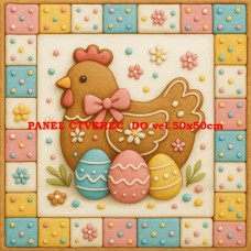 Látkový panel kolekce VELIKONOČNÍ PERNÍČKY  603-172