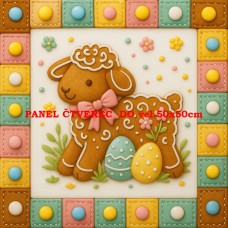 Látkový panel kolekce VELIKONOČNÍ PERNÍČKY  603-173