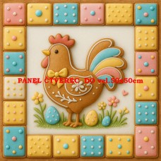 Látkový panel kolekce VELIKONOČNÍ PERNÍČKY  603-175