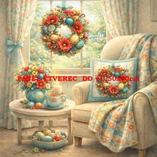 BAVLNĚNÝ PANEL 40x40 cm vef191